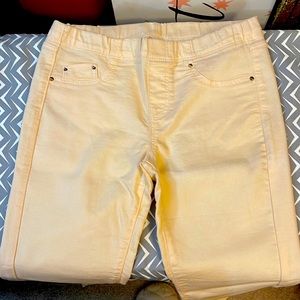 MNG Jeans Size 6 Peach Color RARE VINTAGE